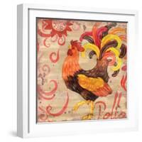 Royale Rooster II-Paul Brent-Framed Art Print