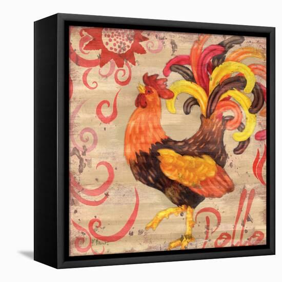 Royale Rooster II-Paul Brent-Framed Stretched Canvas