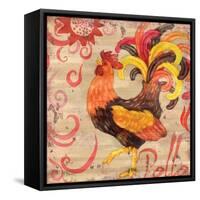 Royale Rooster II-Paul Brent-Framed Stretched Canvas