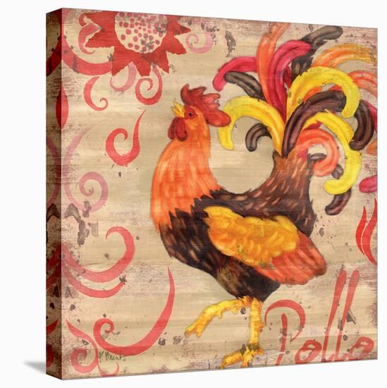 Royale Rooster II-Paul Brent-Stretched Canvas