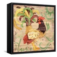 Royale Rooster III-Paul Brent-Framed Stretched Canvas