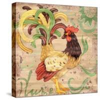Royale Rooster III-Paul Brent-Stretched Canvas