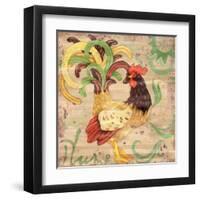 Royale Rooster III-Paul Brent-Framed Art Print