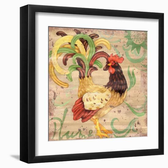 Royale Rooster III-Paul Brent-Framed Art Print