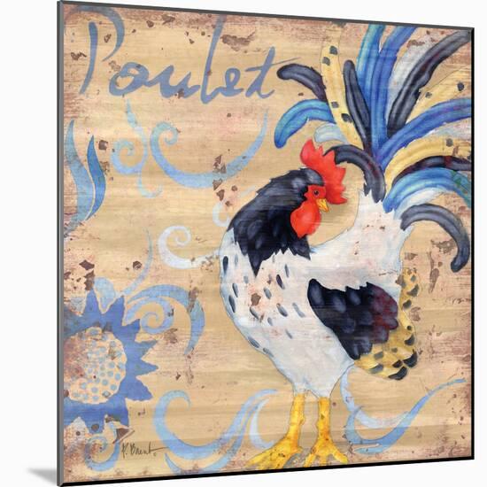 Royale Rooster IV-Paul Brent-Mounted Art Print