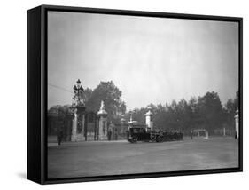 Royals Leave Palace-null-Framed Stretched Canvas