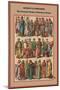 Royalty and Commoners the Germanic Peoples-Friedrich Hottenroth-Mounted Art Print