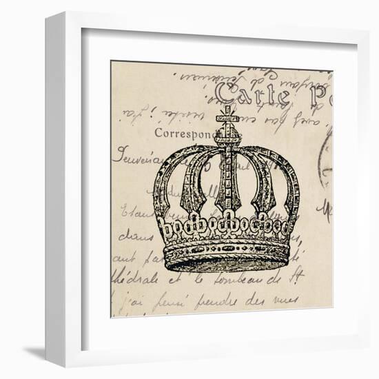 Royalty II-Sabine Berg-Framed Art Print