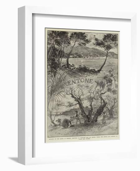 Royalty in South of France-Henry Edward Tidmarsh-Framed Giclee Print