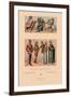 Royalty of Medieval Europe-Racinet-Framed Art Print