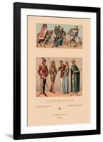 Royalty of Medieval Europe-Racinet-Framed Art Print