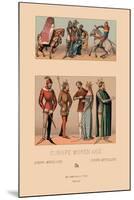 Royalty of Medieval Europe-Racinet-Mounted Art Print