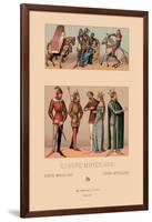 Royalty of Medieval Europe-Racinet-Framed Art Print