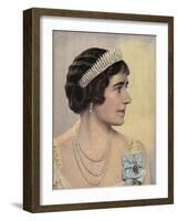 Royalty, Queen Elizabeth The Queen Mother, 1939, UK-null-Framed Giclee Print