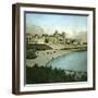 Royan (Charente-Maritime, France), the Casino Seen from the Beach, Circa 1890-1895-Leon, Levy et Fils-Framed Giclee Print