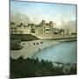 Royan (Charente-Maritime, France), the Casino Seen from the Beach, Circa 1890-1895-Leon, Levy et Fils-Mounted Giclee Print