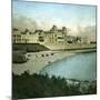 Royan (Charente-Maritime, France), the Casino Seen from the Beach, Circa 1890-1895-Leon, Levy et Fils-Mounted Giclee Print