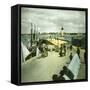 Royan (Charente-Maritime, France), the Port, Circa 1890-1895-Leon, Levy et Fils-Framed Stretched Canvas