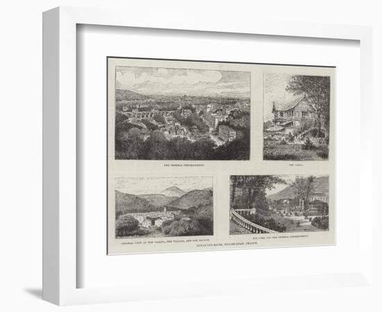 Royat-Les-Bains, Puy-De-Dome, France-null-Framed Giclee Print