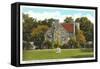 Roycroft Chapel, East Aurora-null-Framed Stretched Canvas