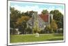 Roycroft Chapel, East Aurora-null-Mounted Art Print