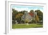 Roycroft Chapel, East Aurora-null-Framed Art Print