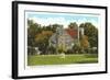 Roycroft Chapel, East Aurora-null-Framed Art Print