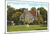 Roycroft Chapel, East Aurora-null-Mounted Art Print