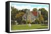 Roycroft Chapel, East Aurora-null-Framed Stretched Canvas