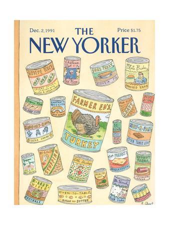 The New Yorker Cover - December 2, 1991