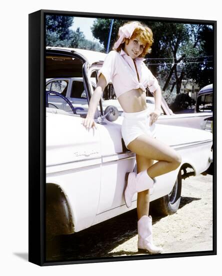 Roz Kelly - Happy Days-null-Framed Stretched Canvas