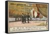 Roze's Dirigible Airship Consisting of Two Twin Balloons with a Nacelle Between Them, 1901-null-Framed Stretched Canvas