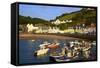 Rozel Bay, Jersey, Channel Islands, Europe-Neil Farrin-Framed Stretched Canvas