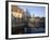 Rozenhoedkaai and Belfry from Braambergstraat, Near Markt, Central Bruges, Belgium-White Gary-Framed Photographic Print