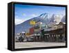 Rt. 395, Main Street, Bishop, Eastern Sierra Nevada Area, California, Usa-Walter Bibikow-Framed Stretched Canvas