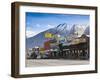 Rt. 395, Main Street, Bishop, Eastern Sierra Nevada Area, California, Usa-Walter Bibikow-Framed Photographic Print