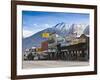 Rt. 395, Main Street, Bishop, Eastern Sierra Nevada Area, California, Usa-Walter Bibikow-Framed Photographic Print