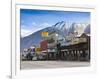 Rt. 395, Main Street, Bishop, Eastern Sierra Nevada Area, California, Usa-Walter Bibikow-Framed Photographic Print