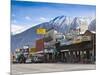 Rt. 395, Main Street, Bishop, Eastern Sierra Nevada Area, California, Usa-Walter Bibikow-Mounted Photographic Print