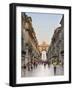 Rua Augusta, Baixa, Lisboa, Portugal-Michele Falzone-Framed Photographic Print