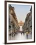 Rua Augusta, Baixa, Lisboa, Portugal-Michele Falzone-Framed Photographic Print