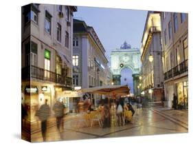 Rua Augusta, Lisbon, Portugal, Europe-Graham Lawrence-Stretched Canvas