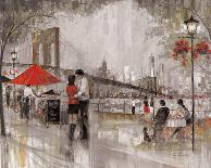 Riverwalk Café-Ruane Manning-Art Print