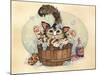 Rub a Dub Dub-Linda Ravenscroft-Mounted Giclee Print