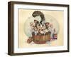 Rub a Dub Dub-Linda Ravenscroft-Framed Giclee Print