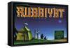 Rubaiyat Brand Label-null-Framed Stretched Canvas