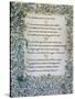 Rubaiyat of Omar Khayyam-William Morris-Stretched Canvas