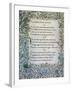 Rubaiyat of Omar Khayyam-William Morris-Framed Giclee Print