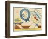 Ruban Bleu Margarine-null-Framed Giclee Print