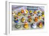 Rubber Duckies-Robert Goldwitz-Framed Giclee Print